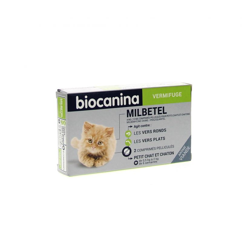 Biocanina Milbetel Chaton 2 Comprimes