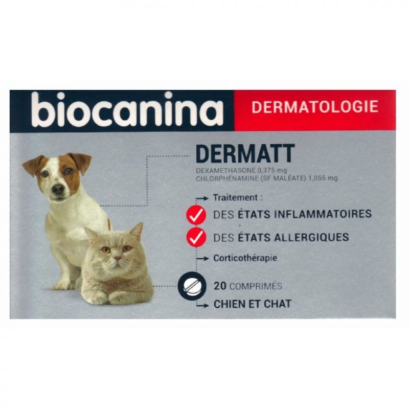 Biocanina Dermatt Comprimes X