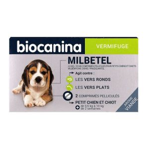 Biocanina Milbetel Chiot 2 comprimés
