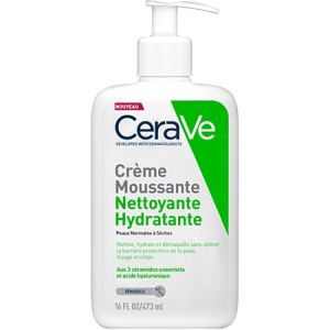 Crème Moussante Nettoyante Hydratante Visage