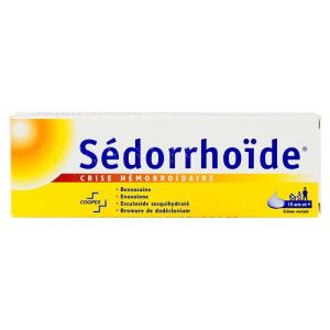 Sedorrhoide Crise Hémorroïdaire Crème 30g