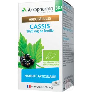 Arkogélules Cassis Bio Mobilité Articulaire 45 Gélules