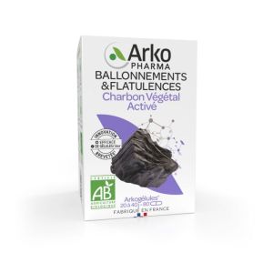 Arkogélules charbon végétal bio 80 gélules