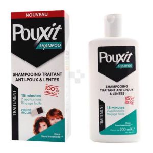 Pouxit Shampoing Anti poux 200ml+peigne