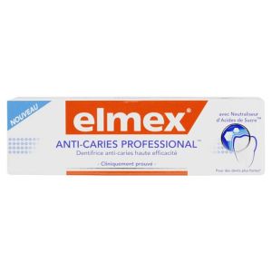 Elmex Professionnel Dentifrice Anti-caries 75ml