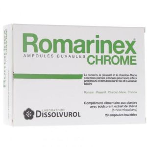 ROMARINEX CHROME AMPOULES X20