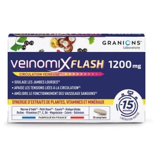 Granions Veinomix Flash 1200ml 30 comprimés