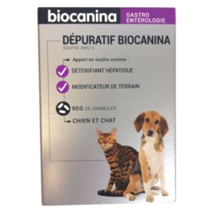 Biocanina Depuratif granulés 90 g chien et chat