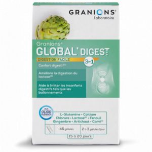 Granions Global Digest  3 en 1   45 gélules