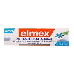 Elmex professionnel junior Dentifrice Anti-caries 75ml