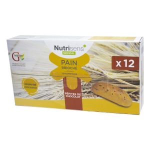 Nutrisens Pain Brioche G-nutrition Choco x12