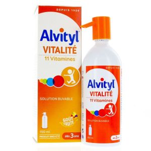 Alvityl Solution Buvable Multi-vitaminé 150ml