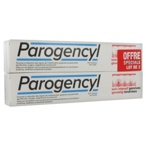 Parogencyl Dentifrice Soin Intensif Gencives 2x75ml
