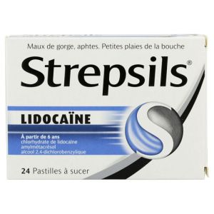 Strepsils Lidocaïne Pastilles x24