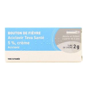 Aciclovir Teva Conseil 5% - tube de 2g