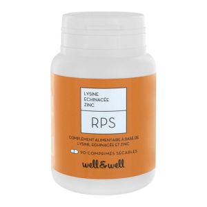 Well&Well RPS Lysine-Echinacée-Zinc 90 comprimés