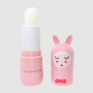 Baume à lèvres fraise Bunny rose - 5g