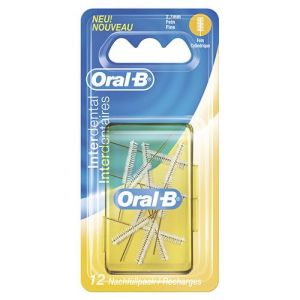 ORAL B BROSSETTES INTERDENTAIRES FINE 12