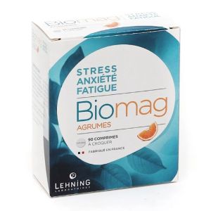 Biomag anxiété et stress Comprimes x90