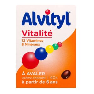 Alvityl Plus 40 comprimes