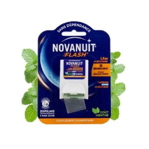 NOVANUIT FLASH MELATONINE  20 FILMS ORODISPERSIBLES