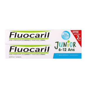 Fluocaril Junior 6/12ans gel Bubble gum 75ml