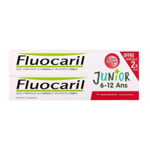 Fluocaril Junior 6/12ans gel Fruits rouges 75ml