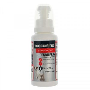 Biocanina Prurispray Spray calmant anti-démangeaison 80ml