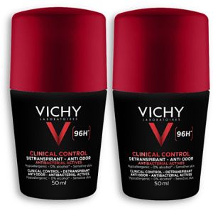 VICHY HOMME DEO ROLL ON ANTI ODEUR 96H X2