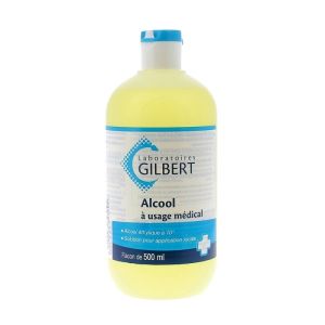 Alcool 70° Usage Médical Gilbert 500ml