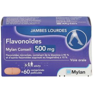 Mylan Falavonoides 500mg 60 comprimés