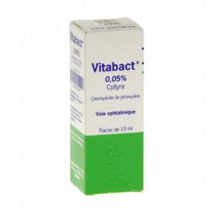 Vitabact 0,05% Collyre 10ml
