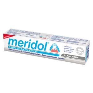 Meridol dentifrice Blancheur 75ml