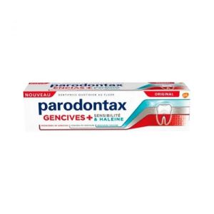 Parodontax Gencive+ Sensibilité&Haleine Dentifrice 2x75ml