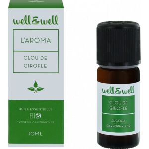 Well&Well Huile essentielle de Clou de Girofle Bio 10ml