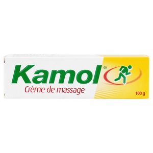 Kamol crème de massage chauffante 100g
