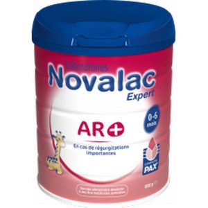 Novalac AR+  anti régurgitation 1er age Lait 800g   0-6mois