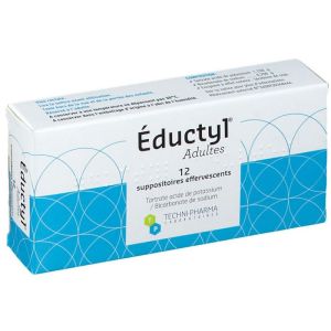Eductyl Suppositoire Adultes x12