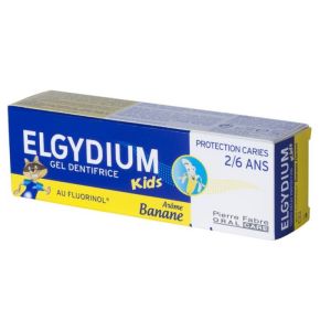 Elgydium Dentifrice Kids 2/6 ans Banane 50ml