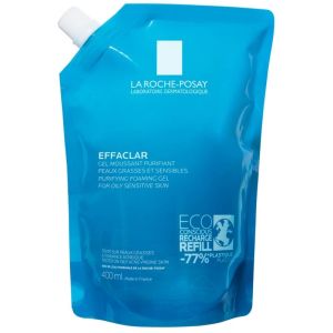 Roche Posay Effaclar gel moussant Purifiant Recharge 400ml