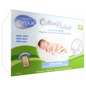 Unyque Baby Cotton Protect 24 Protections pour le Change