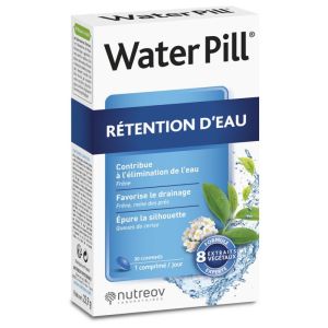 Waterpill anti rétention d'Eau et minceur Comprimés 30