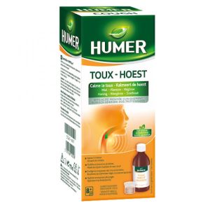 Humer Toux Miel/plantain/regliss Sirop naturel 170ml