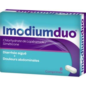 Imodiumduo diarrhée Comprimés x8