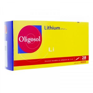 Oligosol Lithium Ampoule 2ml x28