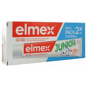 Elmex Dentifrice anti-caries Junior 2x75ml