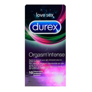 Préservatifs Durex Orgasm'Intense x10