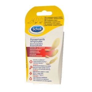 scholl pansements ampoules mix x5