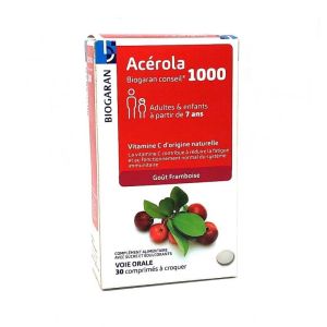 Acérola 1000 Biogaran Conseil - 30 Comprimés