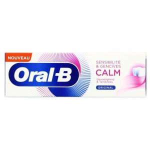 Oral-B Dentifrice Calm Sensibilité et Gencives 75ml